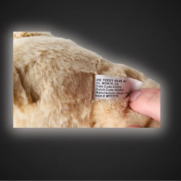 Super Soft Plush Teddy Bear - Picture 3 of 5